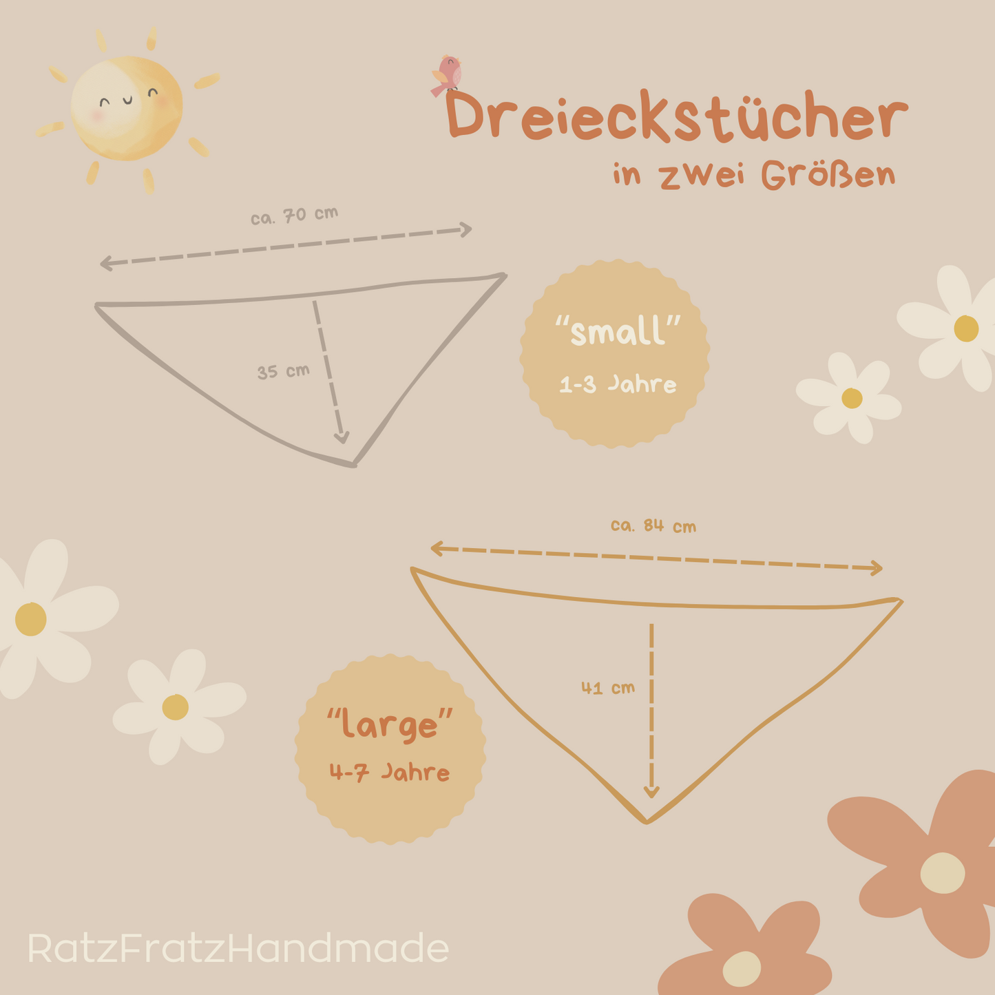 Dreieckstuch "Eis Eis Baby"