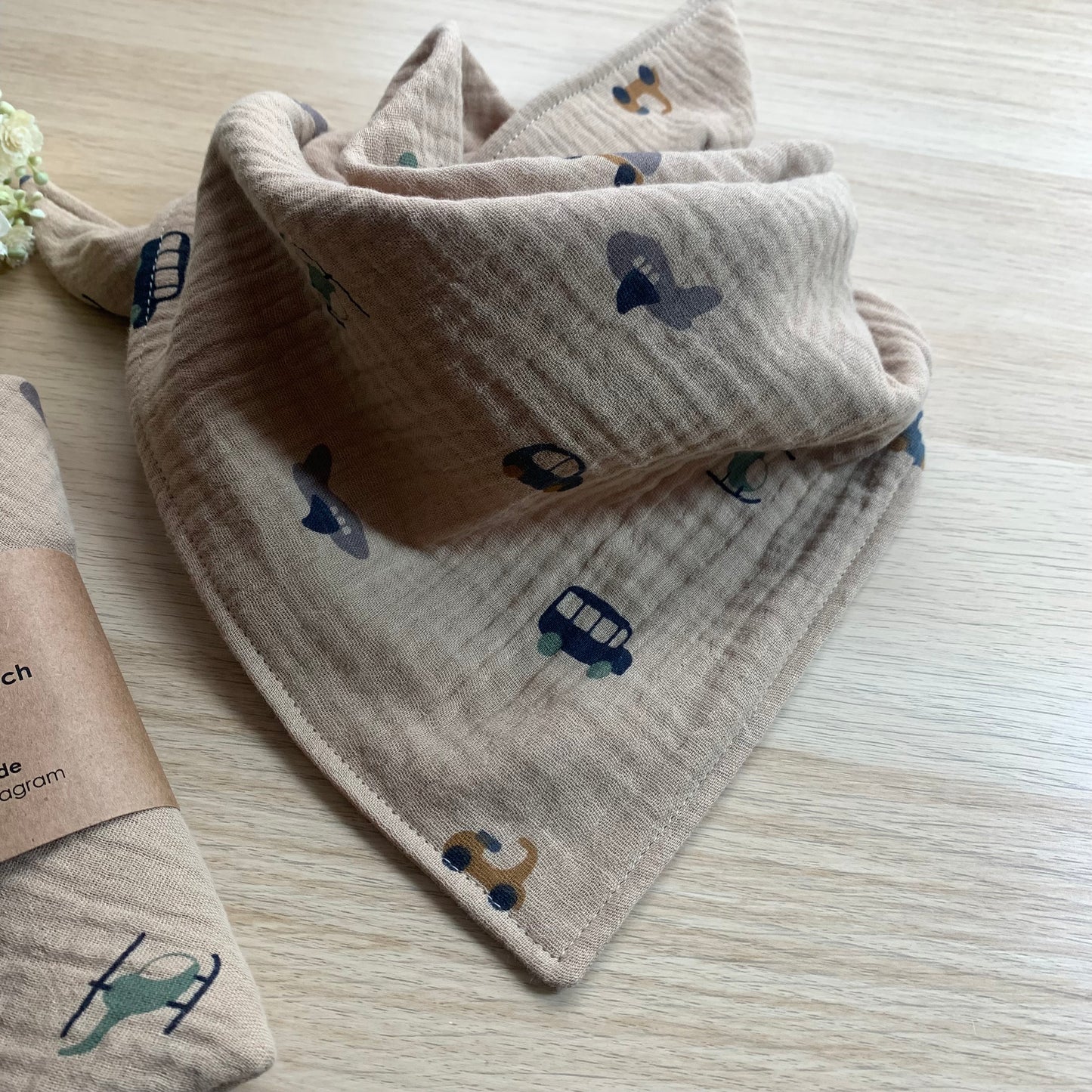 Dreieckstuch "Fahrzeuge"