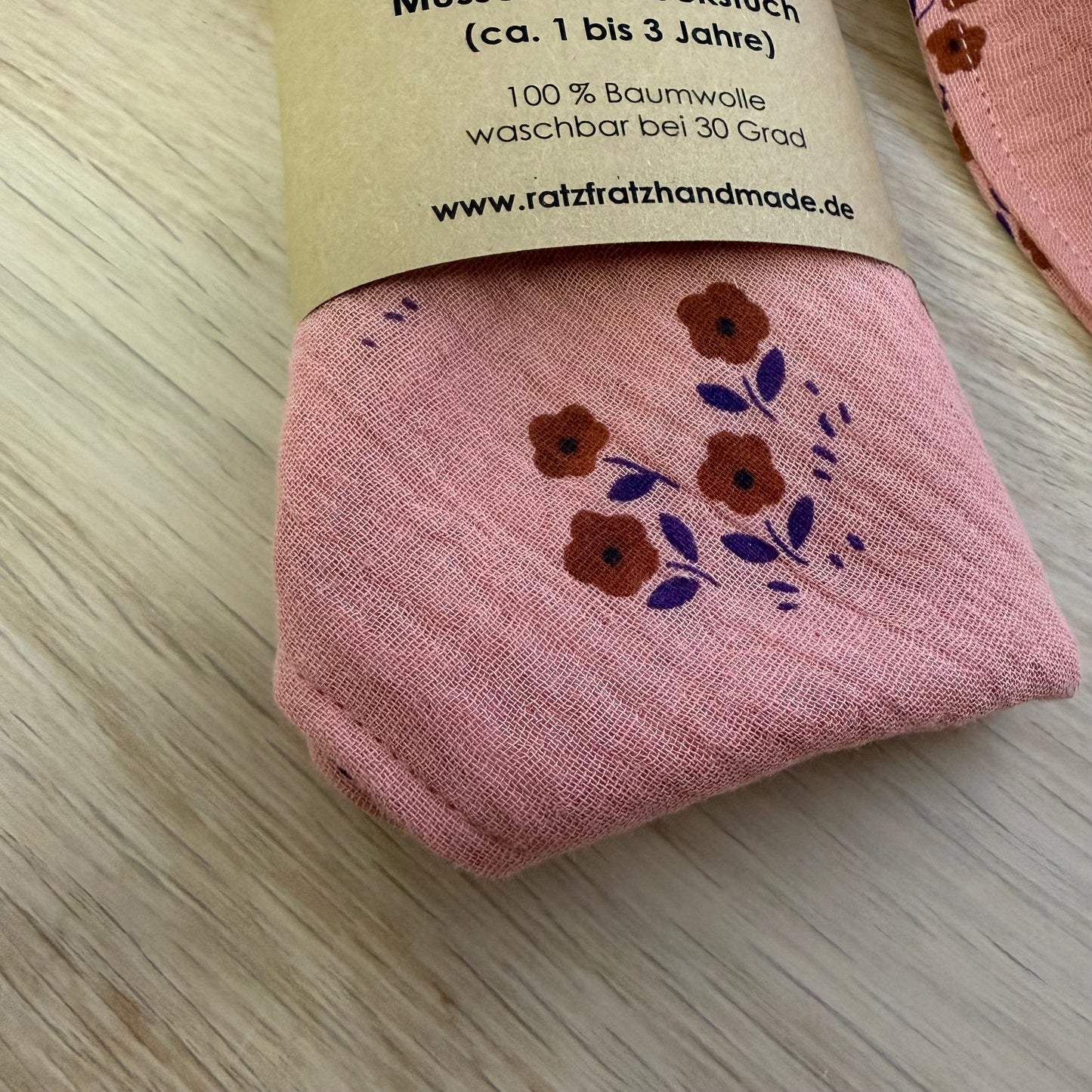 Dreieckstuch "Blumen blush"