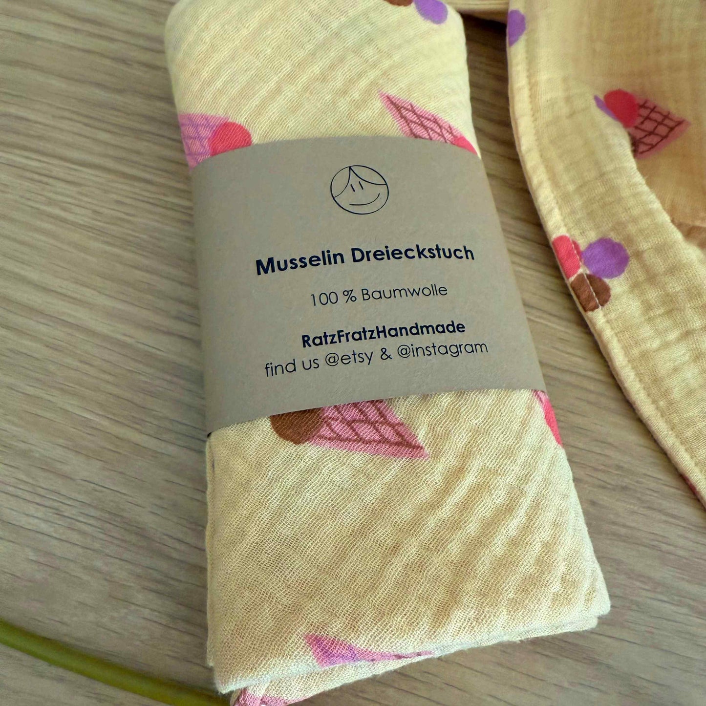 Dreieckstuch "Eis Eis Baby"